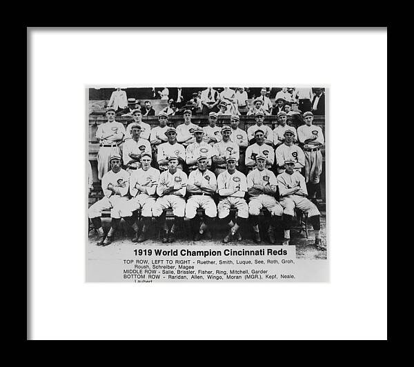 1919 World Champion Cincinnati Reds by Mountain Dreams