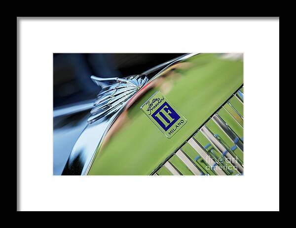Isotta Fraschini Framed Print featuring the photograph 1927 Isotta Fraschini by Dennis Hedberg