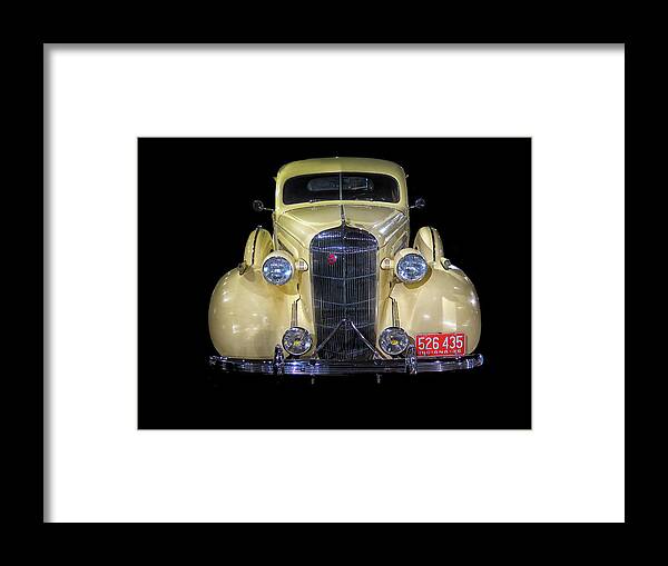 1936 Buick Business Coupe Framed Print featuring the photograph 1936 Buick Business Coupe by Dave Mills