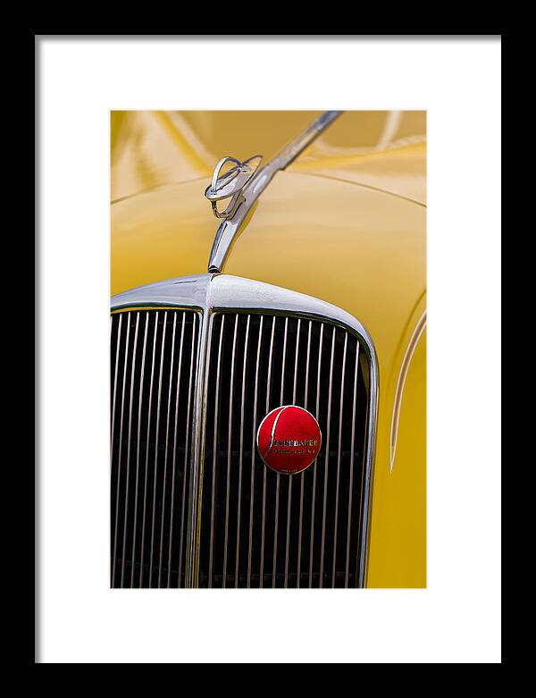 1936 Framed Print featuring the photograph 1936 Studebaker President by Thomas Hall