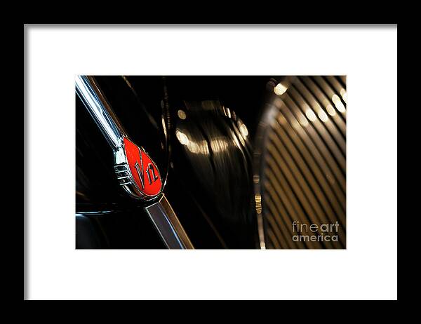 Lincoln Framed Print featuring the photograph 1940 Zephyr by Dennis Hedberg