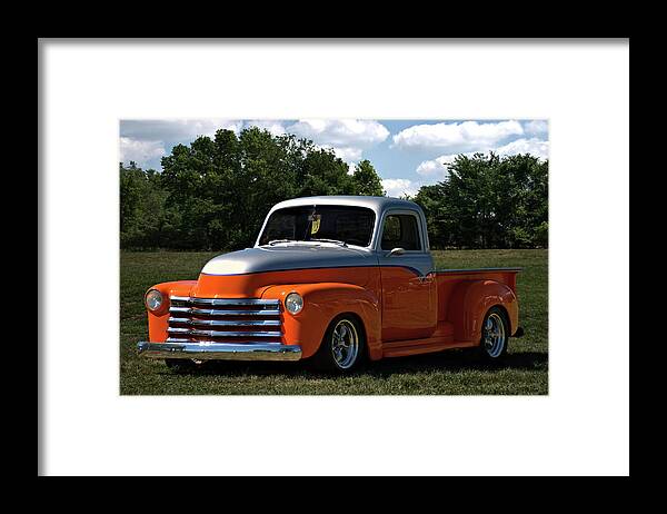 1947 Framed Print featuring the photograph 1947 Chevrolet Pickup by Tim McCullough