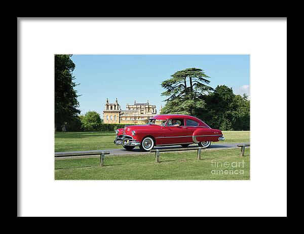 Pontiac Framed Print featuring the photograph 1949 Pontiac At Blenheim Palace by Tim Gainey