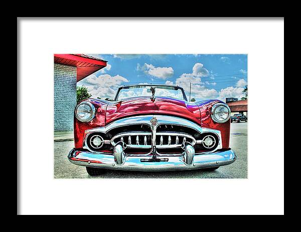 Automobile Framed Print featuring the photograph 1952 Packard 250 Convertible by Karl Anderson