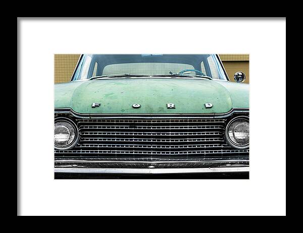 1960 Framed Print featuring the photograph 1960 Ford Fairlane by Jim Hughes
