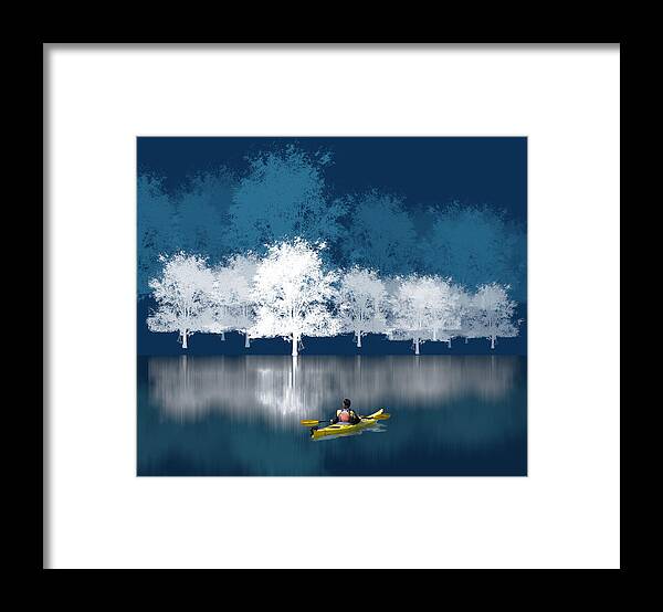 Waterscape Framed Print featuring the photograph 1964 by Peter Holme III