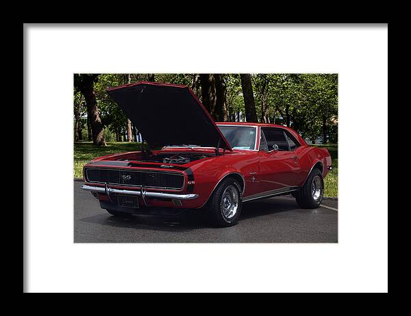 1968 Framed Print featuring the photograph 1968 Camaro by Tim McCullough