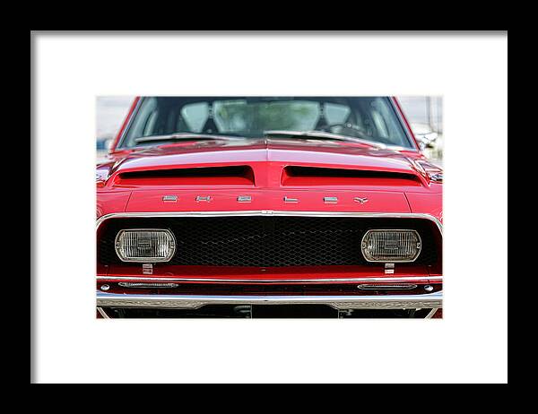 1968 Framed Print featuring the photograph 1968 Ford Mustang Shelby GT500 KR by Gordon Dean II