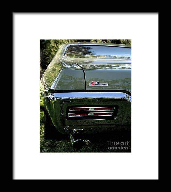 1968 Pontiac Gto Framed Print featuring the photograph 1968 Pontiac GTO by Peter Piatt