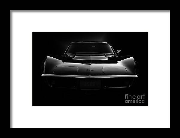 1969 Framed Print featuring the photograph 1969 Corvette by Dennis Hedberg