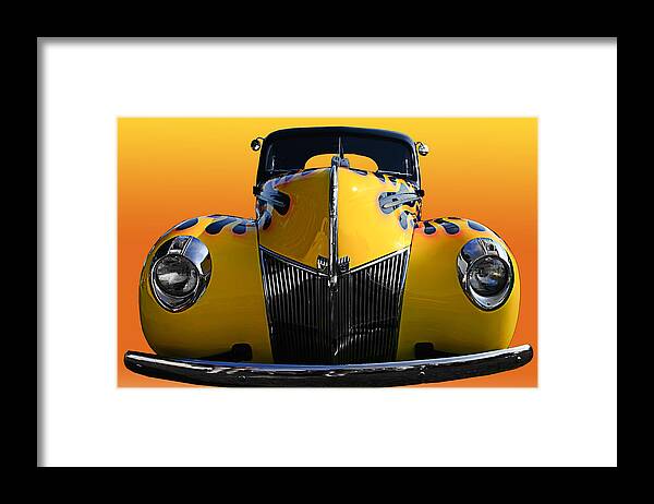  Framed Print featuring the photograph 40 Ford Classic #2 by Jim Hatch