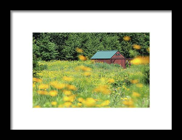 Stony Brook Framed Print featuring the photograph Barn Stony Brook New York #2 by Bob Savage