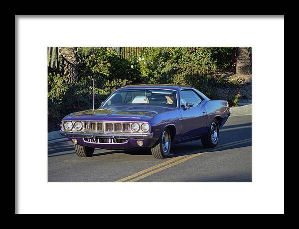 Plymouth Framed Print featuring the photograph Barracuda #2 by Bill Dutting