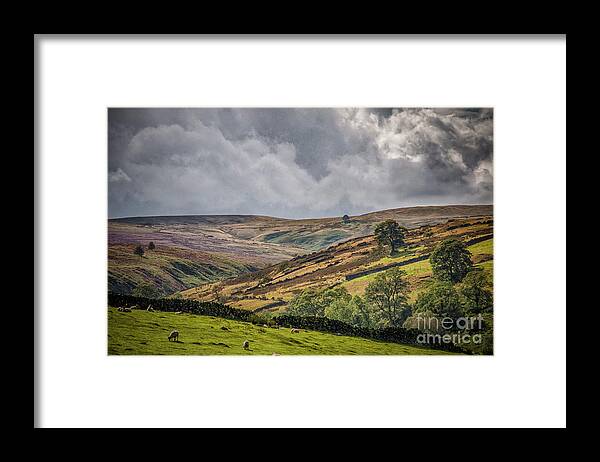 Airedale Framed Print featuring the photograph Bronte Walk by Mariusz Talarek