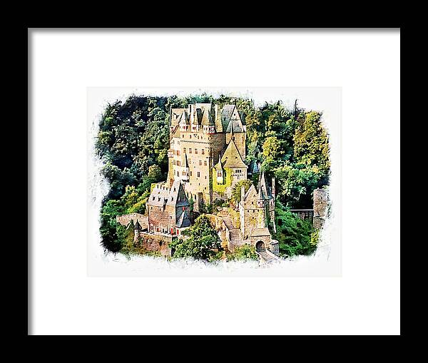 Germany Framed Print featuring the photograph Burg Eltz - Moselle #2 by Joseph Hendrix