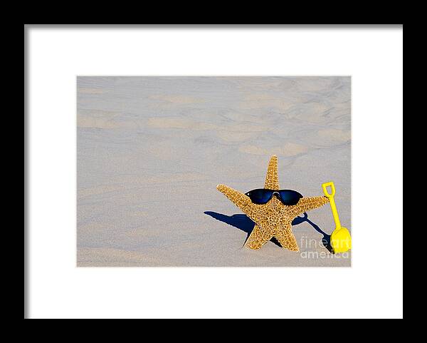 Starfish Framed Print featuring the photograph Cool Starfish #2 by Anthony Totah