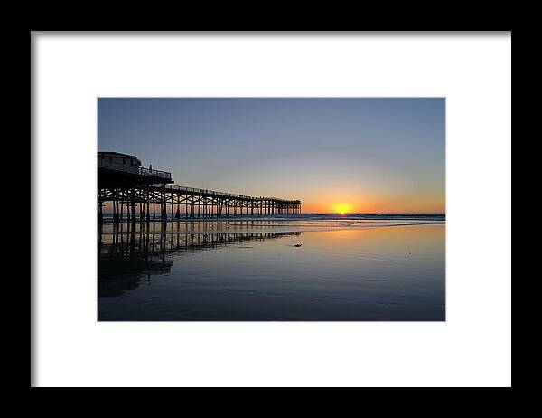 San Diego Framed Print featuring the photograph Crystal Pier #2 by Jeffrey Ommen