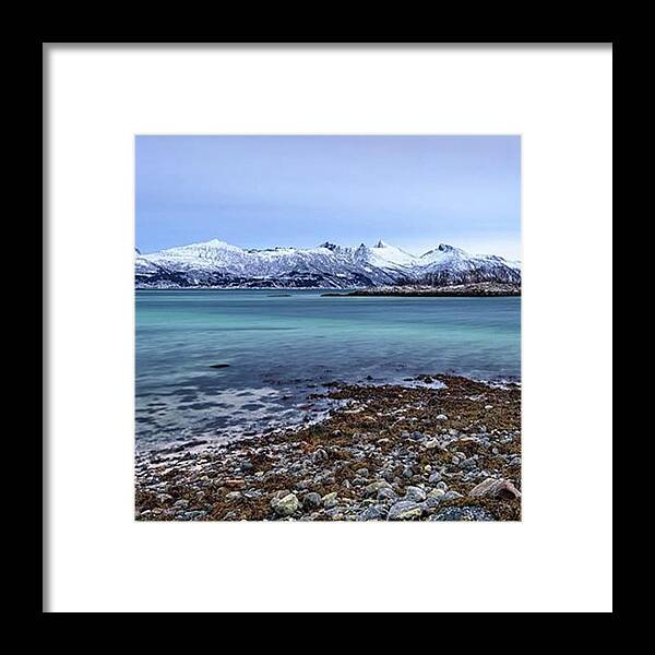 Nikon Framed Print featuring the photograph #ersfjord #senja #norway #fjord #ocean #2 by Fink Andreas