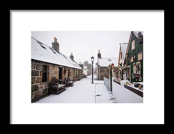 Fittie Framed Print featuring the photograph Fittie in the Snow #2 by Veli Bariskan