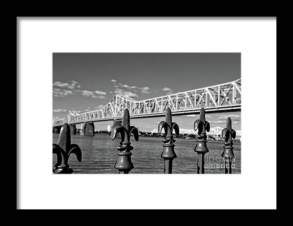 Royal Photography Framed Print featuring the photograph Fleur de lis #3 by FineArtRoyal Joshua Mimbs