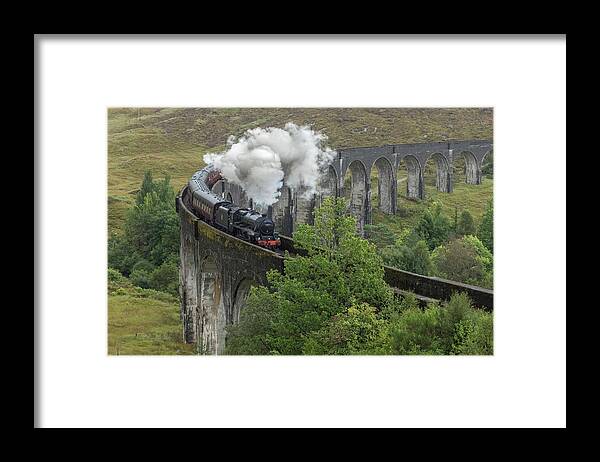 Glenfinnan Framed Print featuring the photograph Glenfinnan - Scotland #2 by Joana Kruse