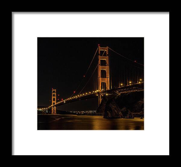 America Framed Print featuring the photograph Golden Gate Bridge 2 by Teresa Wilson