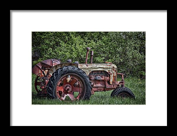 Agriculture Framed Print featuring the photograph Has Caught Some Rust #2 by Richard Bean