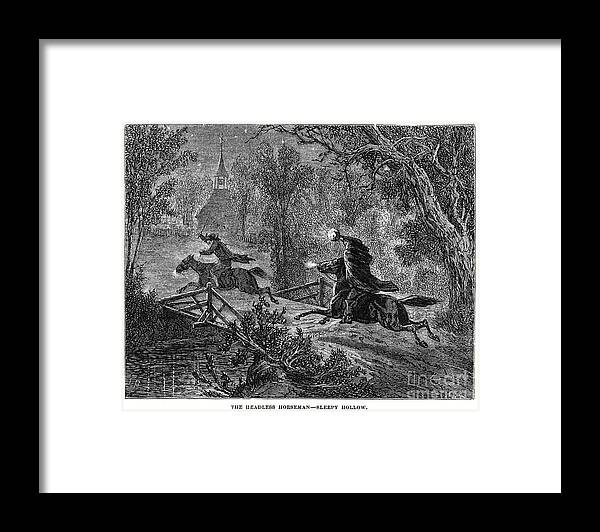 1819 Framed Print featuring the photograph Irving: Sleepy Hollow #2 by Granger