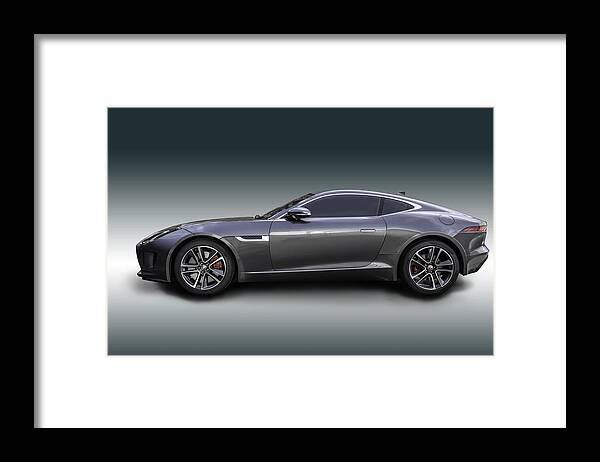 Jaguar Framed Print featuring the photograph Jaguar F-Type #2 by Matt Malloy