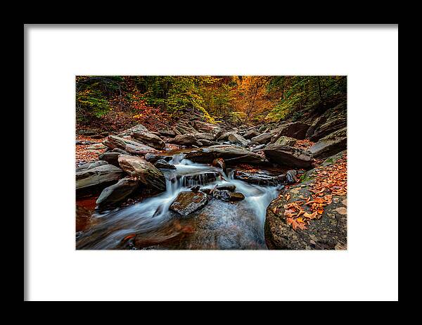 Kaaterskill Falls Framed Print featuring the photograph Kaaterskill Creek #1 by Rick Berk