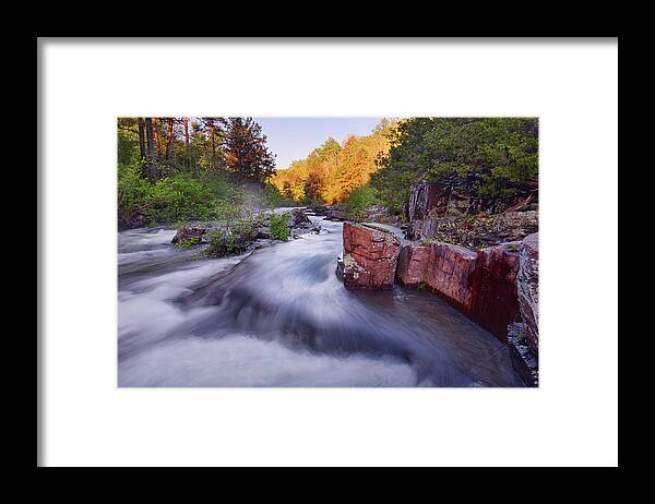 Creek Framed Print featuring the photograph Lower Rock Creek #2 by Robert Charity