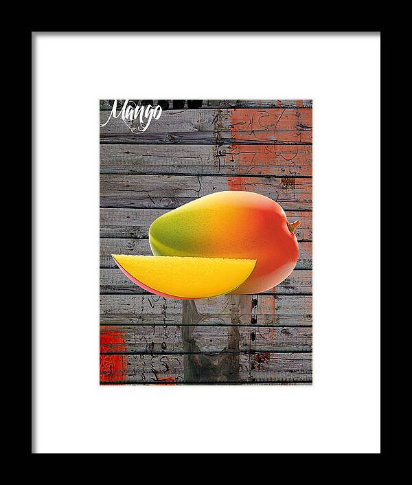 Mango Framed Print featuring the mixed media Mango Collection #2 by Marvin Blaine