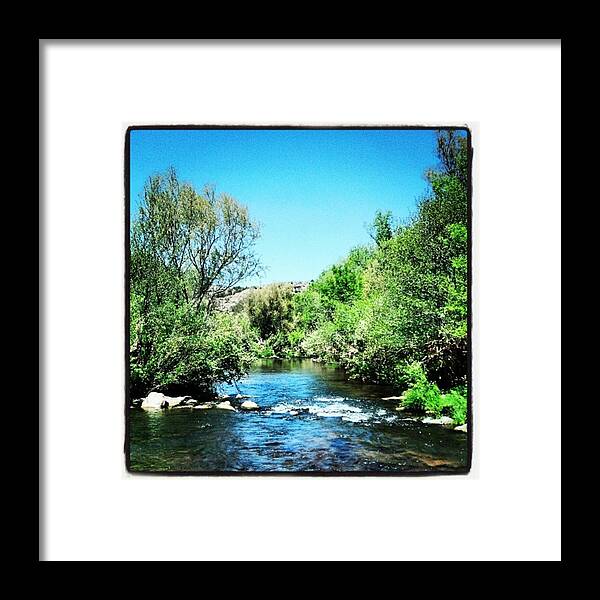  Framed Print featuring the photograph Mormon's Crossing #2 by Serena Elm