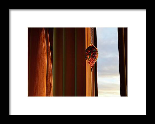 Abstract Framed Print featuring the photograph Morning Light #2 by Lyle Crump