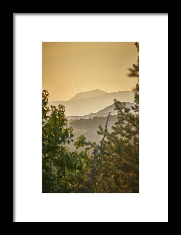 Mountains Framed Print featuring the photograph Mountains in the Distance #2 by Willard Killough III