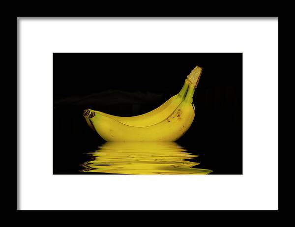 Banana Framed Print featuring the photograph Ripe Yellow Bananas #2 by David French