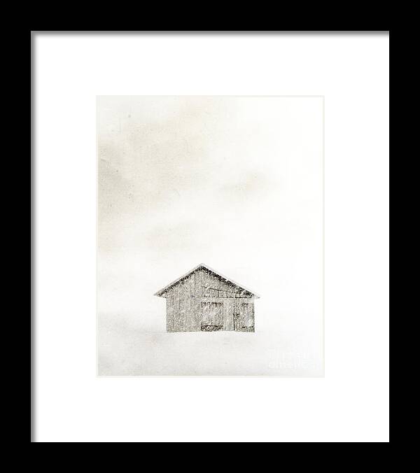 Snowstorm Framed Print featuring the photograph Snowstorm #2 by Edward Fielding