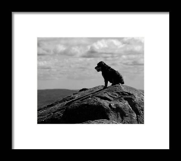 Atticus Framed Print featuring the photograph Summit Silhouette #2 by Ken Stampfer