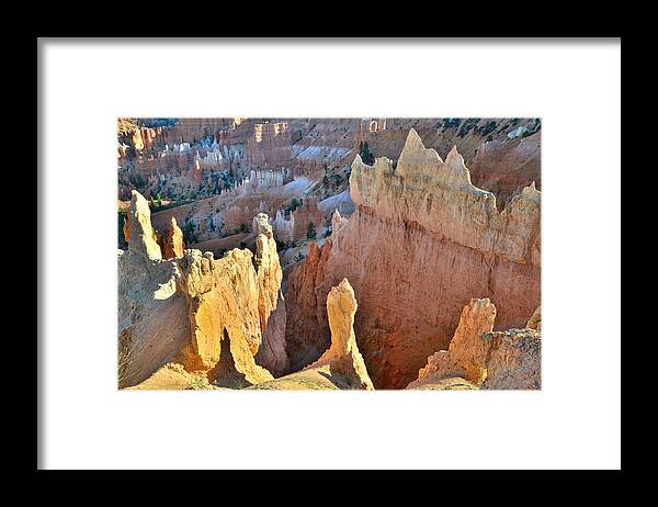 Bryce Canyon National Park Framed Print featuring the photograph Sunrise Point #1 by Ray Mathis