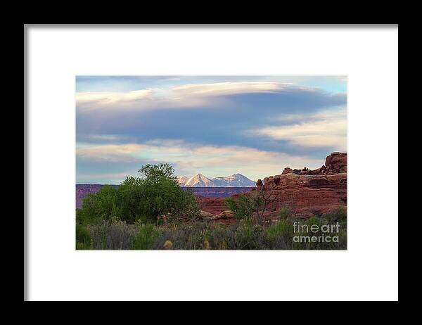 Utah Framed Print featuring the photograph The Shining Mountains by Jim Garrison