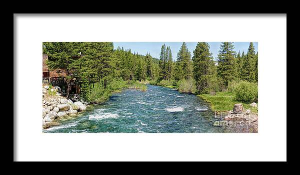Truckee River Framed Print featuring the photograph Truckee River #2 by Joe Lach