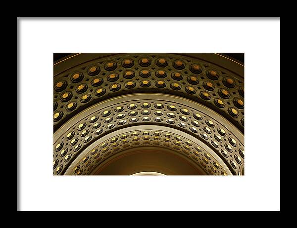 Washington Framed Print featuring the photograph Union Station DC #2 by KG Thienemann
