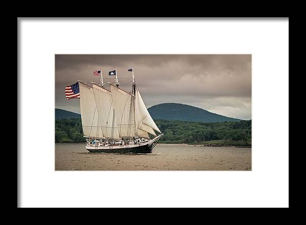 Schooner Framed Print featuring the photograph Victory Chimes by Fred LeBlanc