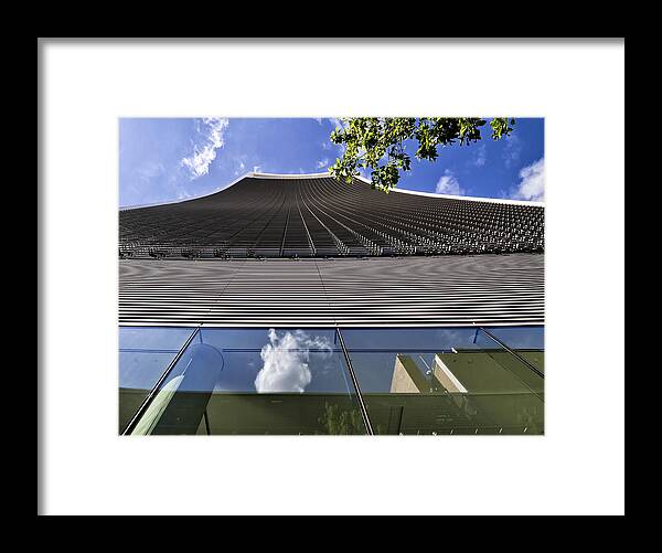 Finance Framed Print featuring the photograph Walkie Talkie Skyscraper London #2 by Shirley Mitchell