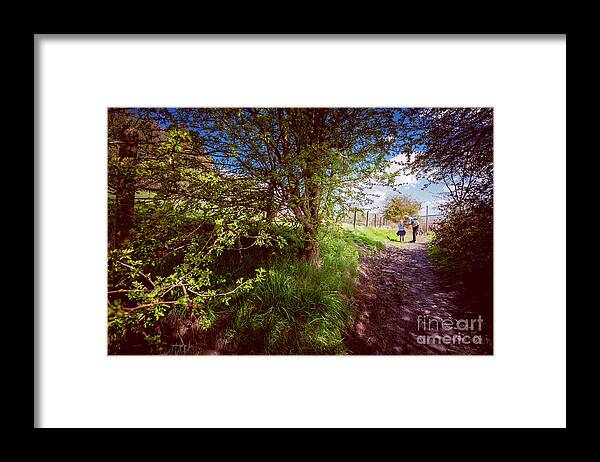 D90 Framed Print featuring the photograph Walking in Riddlesden #2 by Mariusz Talarek