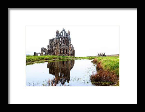 Whitby Abbey Framed Print featuring the photograph Whitby - England #2 by Joana Kruse