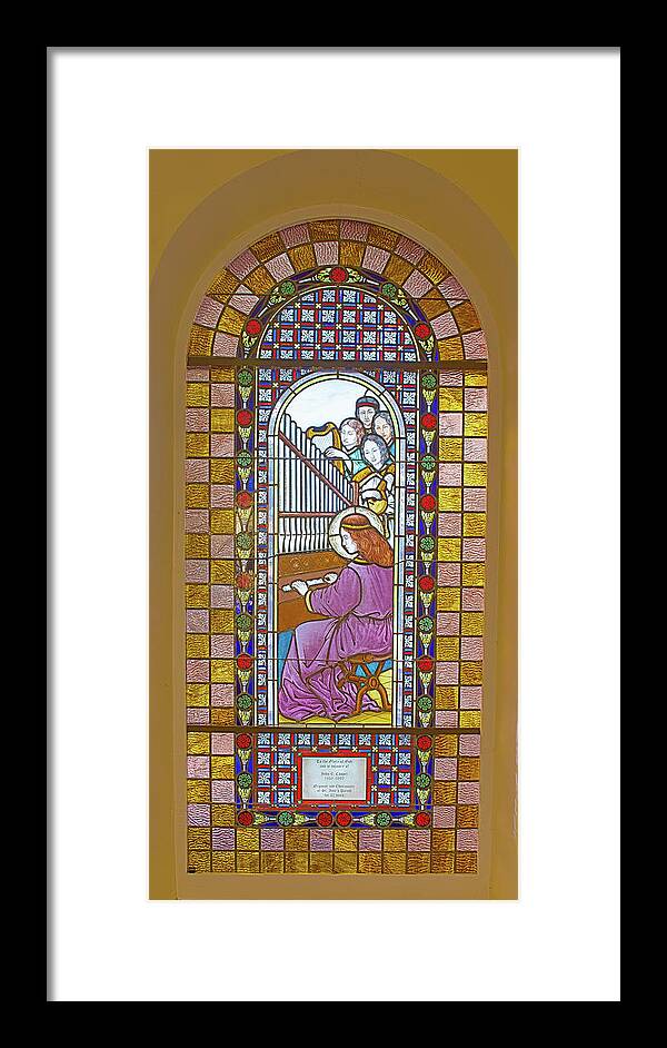 Hdr Framed Print featuring the digital art Saint Anne's Windows #20 by Jim Proctor