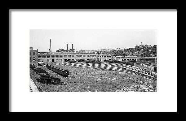 Inwood Framed Print featuring the photograph 207th Street Railyard by Cole Thompson