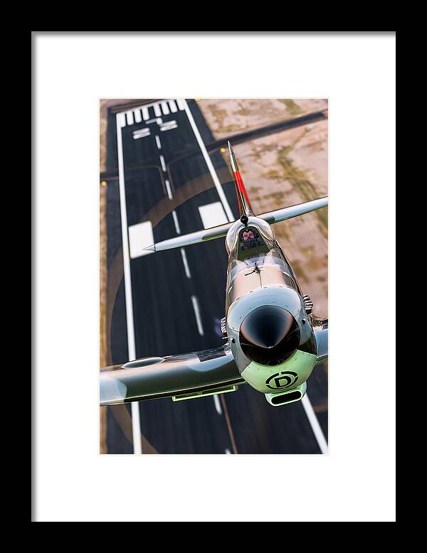 Spitfire Framed Print featuring the photograph 22 Close by Jay Beckman