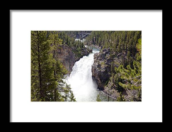 Wyoming Framed Print featuring the photograph Yellowstone National Park #22 by Mark Smith